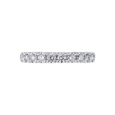 18k white gold diamond eternity ring