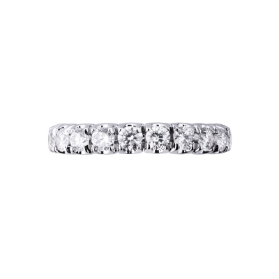 Diamond eternity ring in gold