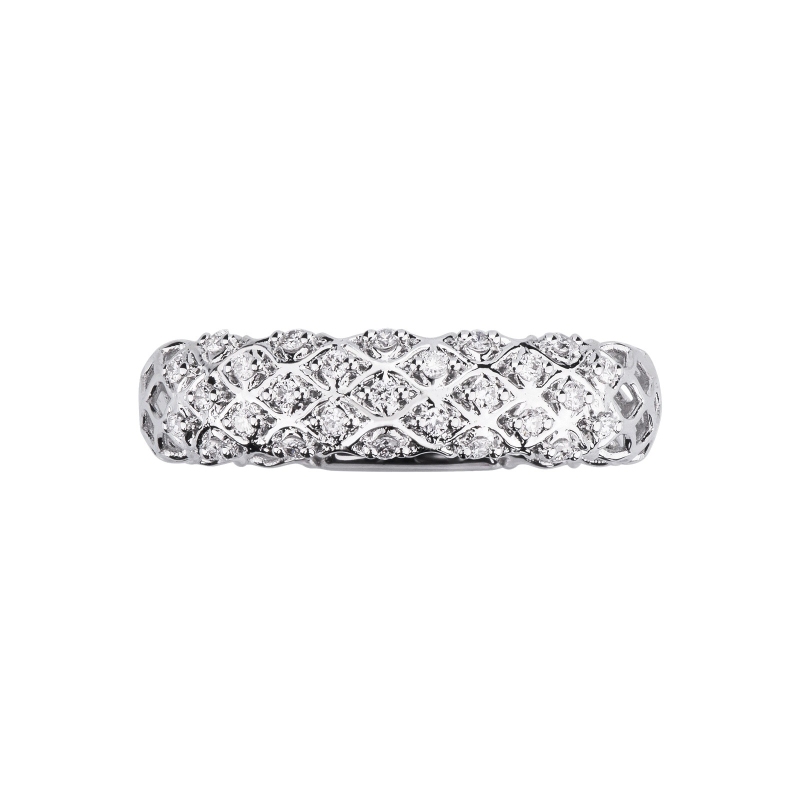 Diamond Designer Ring for Women 750 White Gold Diamond Designer Ring for Women 750 White Gold