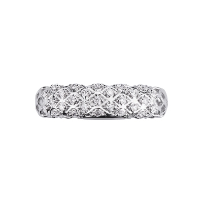 Diamond Designer Ring for Women 750 White Gold