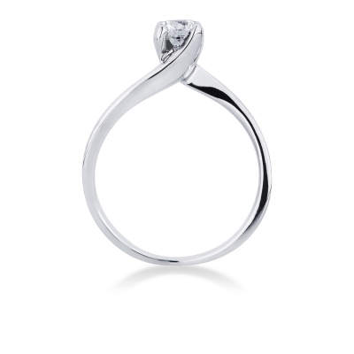 4 claw solitaire 0.40 ct diamond solitaire ring 