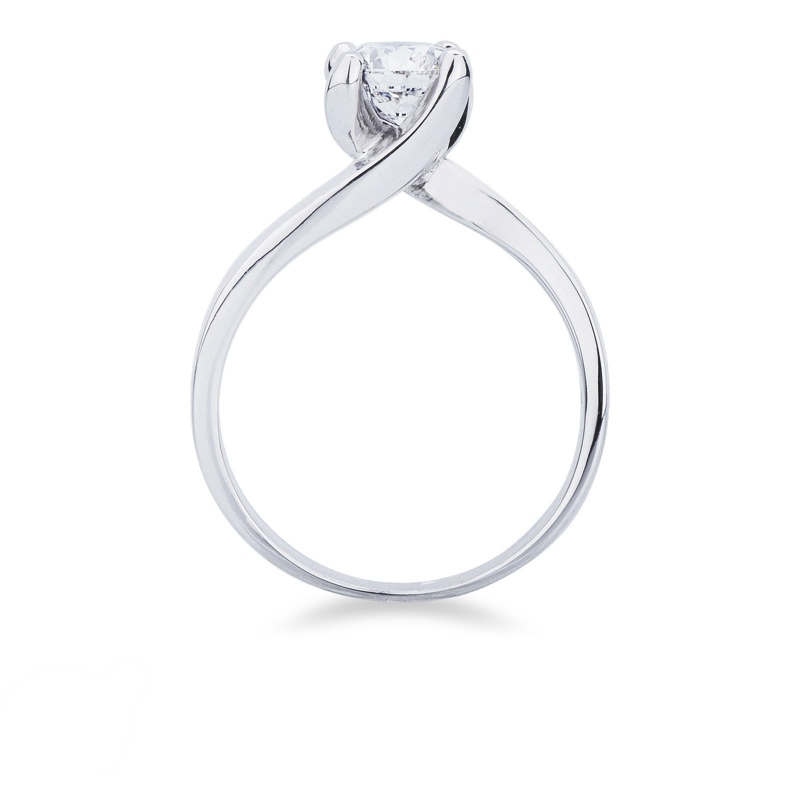 Solitaire 0,90 ct diamond ring, Valentino Model Solitaire 0,90 ct diamond ring, Valentino Model