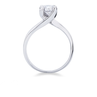 Solitaire 0,90 ct diamond ring, Valentino Model