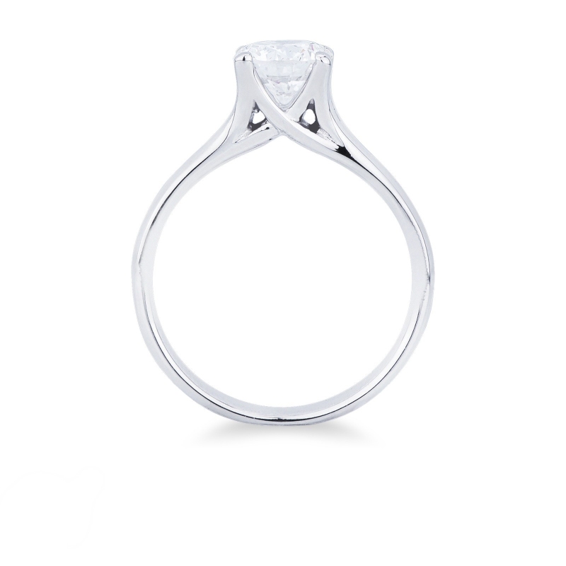 Solitaire ring 0,90 ct diamond white gold 18k Solitaire ring 0,90 ct diamond white gold 18k