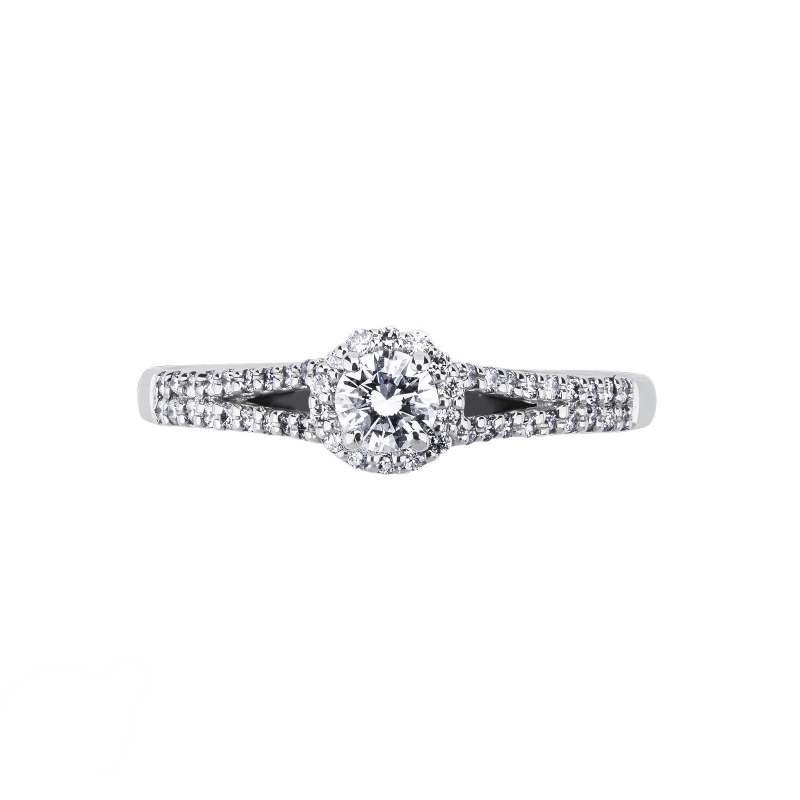 Solitaire diamond ring 0,20 ct white gold 18k Solitaire diamond ring 0,20 ct white gold 18k