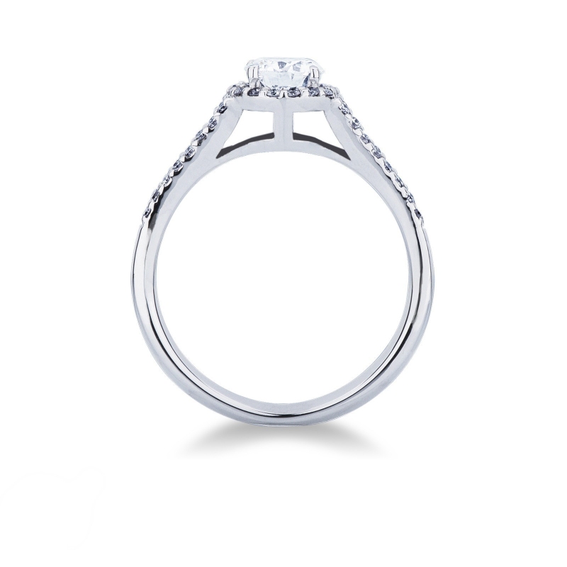 Solitaire diamond ring 0,50 ct white gold 18k Solitaire diamond ring 0,50 ct white gold 18k
