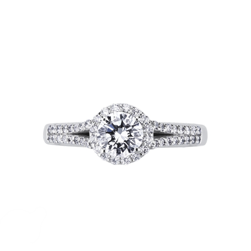 Solitaire diamond ring 0,50 ct white gold 18k Solitaire diamond ring 0,50 ct white gold 18k