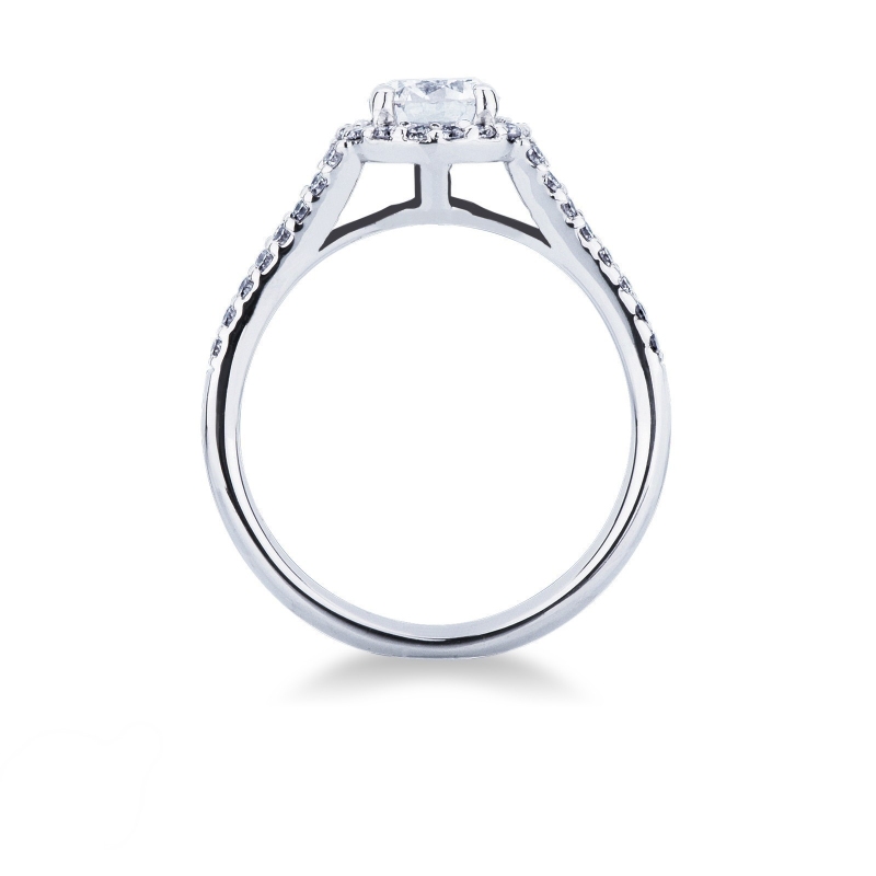 Solitaire diamond ring 0,70 ct white gold 18k Solitaire diamond ring 0,70 ct white gold 18k
