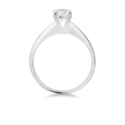 4 claw solitaire diamond ring, 1.00 ct