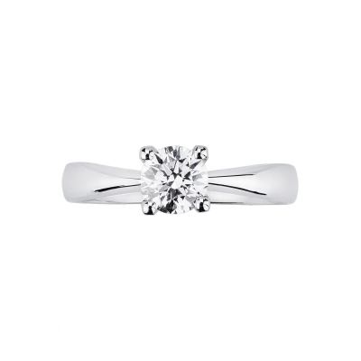 4 claw solitaire diamond ring, 1.00 ct