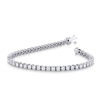 Tennis Bracelet 18k White Gold with Diamond 