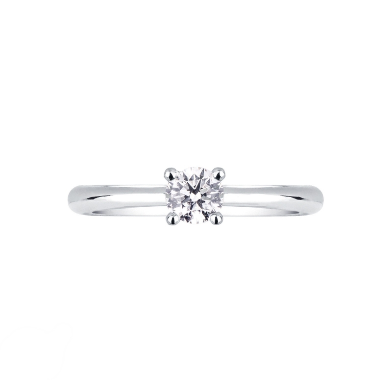 4 claw white gold 18k solitaire diamond ring 0,40 ct 4 claw white gold 18k solitaire diamond ring 0,40 ct