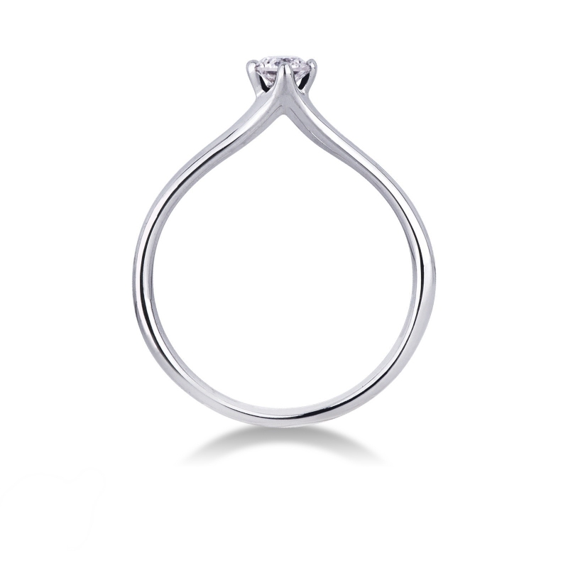 4 claw rhombus 0,20 ct diamond solitaire ring 4 claw rhombus 0,20 ct diamond solitaire ring