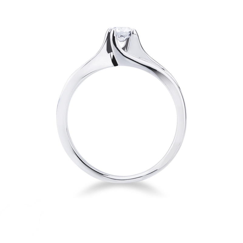4 claw white gold 18k solitaire diamond ring 0,25ct 4 claw white gold 18k solitaire diamond ring 0,25ct