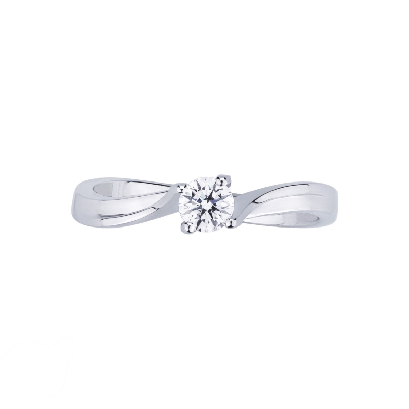 4 claw white gold 18k solitaire diamond ring 0,25ct 4 claw white gold 18k solitaire diamond ring 0,25ct