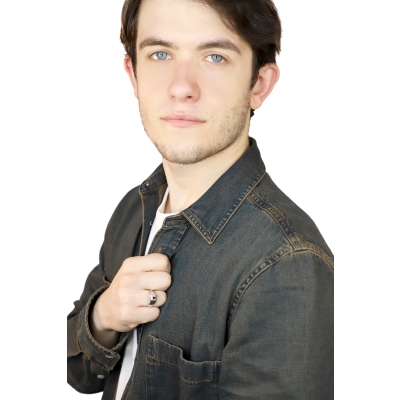 Black diamond man solitaire ring in white gold 18k