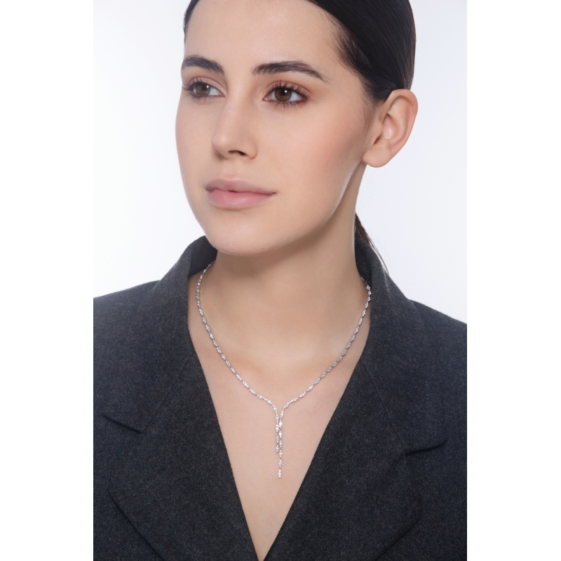 750 white gold design necklace diamonds 750 white gold design necklace diamonds