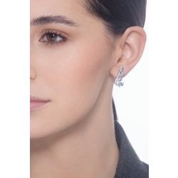 18k white gold design aquamarine and diamond earrings 2