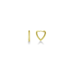 18k yellow gold little heart