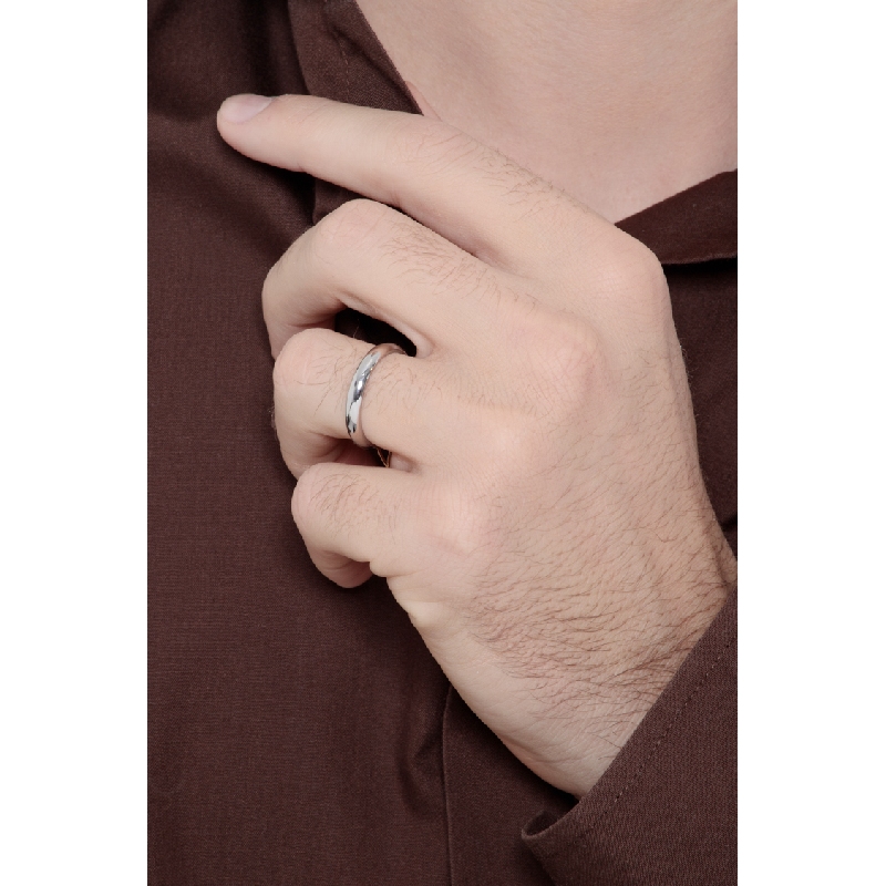 Classical 18k white gold wedding ring Classical 18k white gold wedding ring