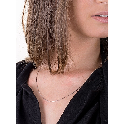 White gold 18k chain, 50 cm