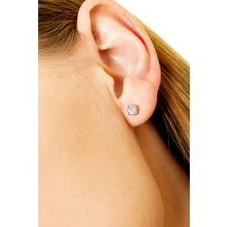 White gold 18k diamond studs ct 0,50  2