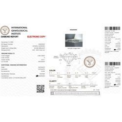 IGI Certified Diamond   CT 0,30   E   VVS 1 2