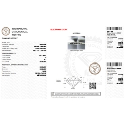 IGI Certified Diamond   CT 0,31   D   SI 1     2