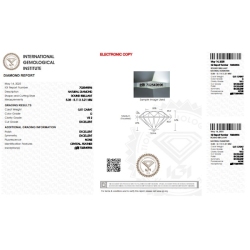 IGI Certified Diamond   CT 0,51   D   VS 2    2