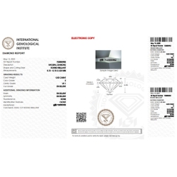 IGI Certified Diamond   CT 0,52   E   VS 1   2