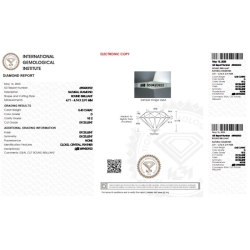 IGI Certified Diamond   CT 0,40   D   VS 2     2