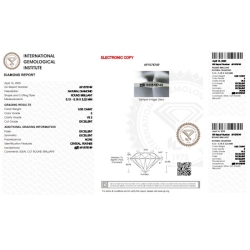 IGI Certified Diamond   CT 0,52   E   VS 2       2