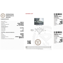 IGI Certified Diamond   CT 0,40   D   VS 1     2