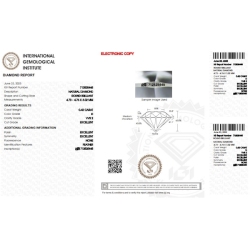 IGI Certified Diamond   CT 0,42   D   VVS 2       2