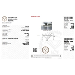 IGI Certified Diamond   CT 0,40   F   VS 2      2