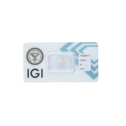 IGI Certified Diamond   CT 0,32   D   VS 1 2