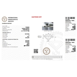 IGI Certified Diamond   CT 0,52   D   VVS 1 2