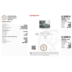IGI Certified Diamond   CT 0,30   D   VVS 2 2