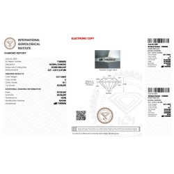IGI Certified Diamond   CT 0,31   D   VS 1 2