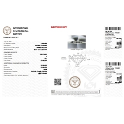 IGI Certified Diamond   CT 0,50   E   VS 2 2