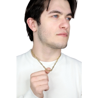 Gold chain in 18kt yellow gold