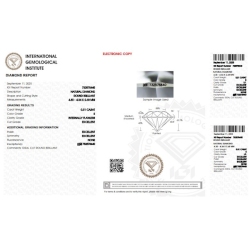 IGI Certified Diamond   CT 0,31   E   I.F. 2