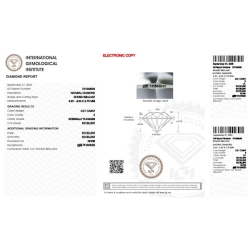 IGI Certified Diamond   CT 0,31   E   VS 1 2