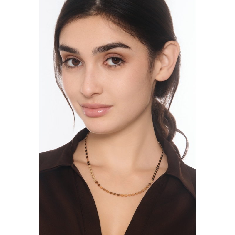 Dainty 18kt yellow gold necklace