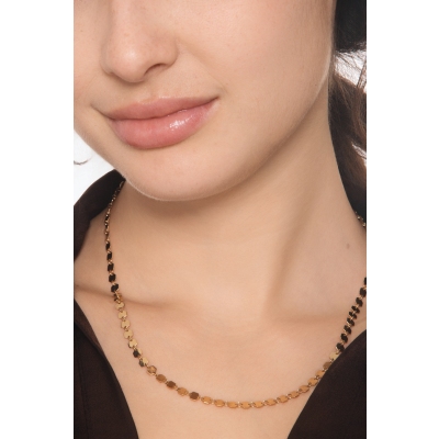 Dainty 18kt yellow gold necklace