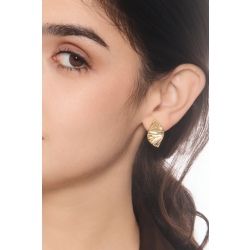 18kt yellow gold earrings 2