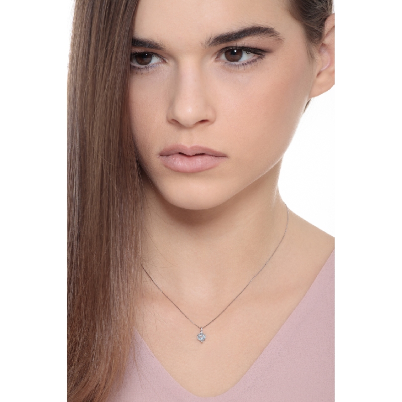 Diamond and heart shape Aquamarine pendant Diamond and heart shape Aquamarine pendant