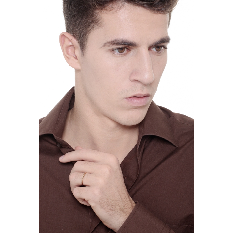 18k yellow gold thin ring