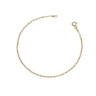 Yellow gold 18k chain bracelet 