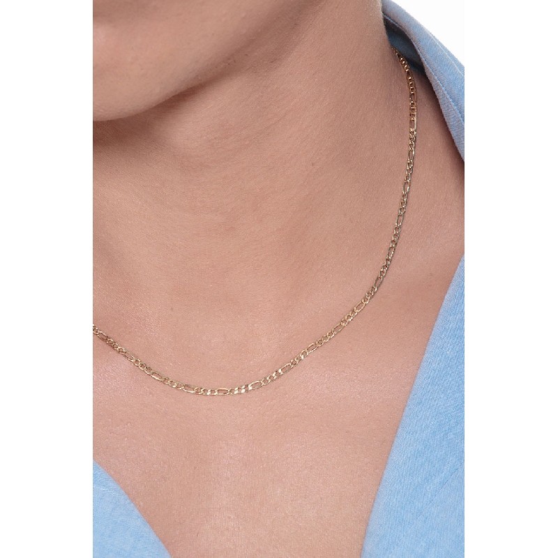 Necklace 18k Gold with Groumette